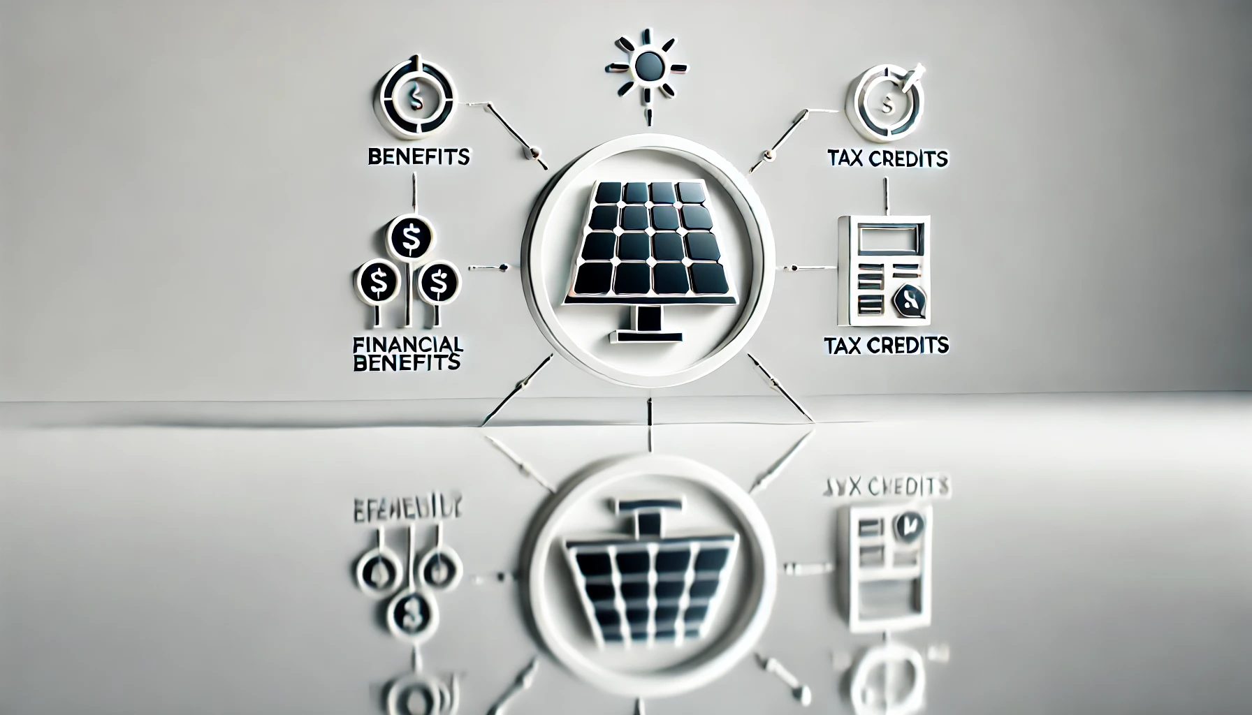 Symbolizing how tax credits and financial benefits work.