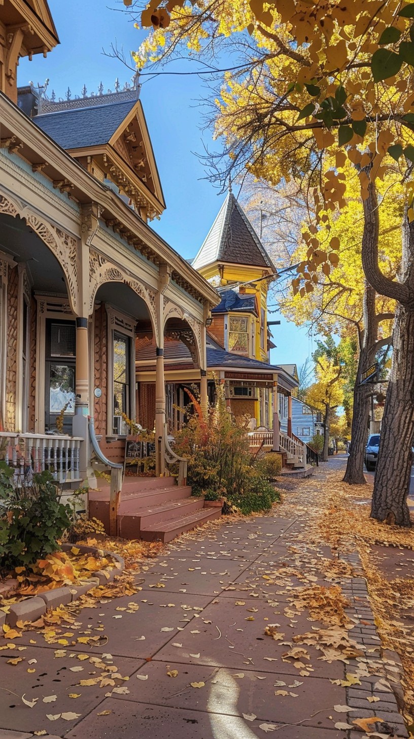 An elegant modern take on a Victorian house, blending traditional details with contemporary design.