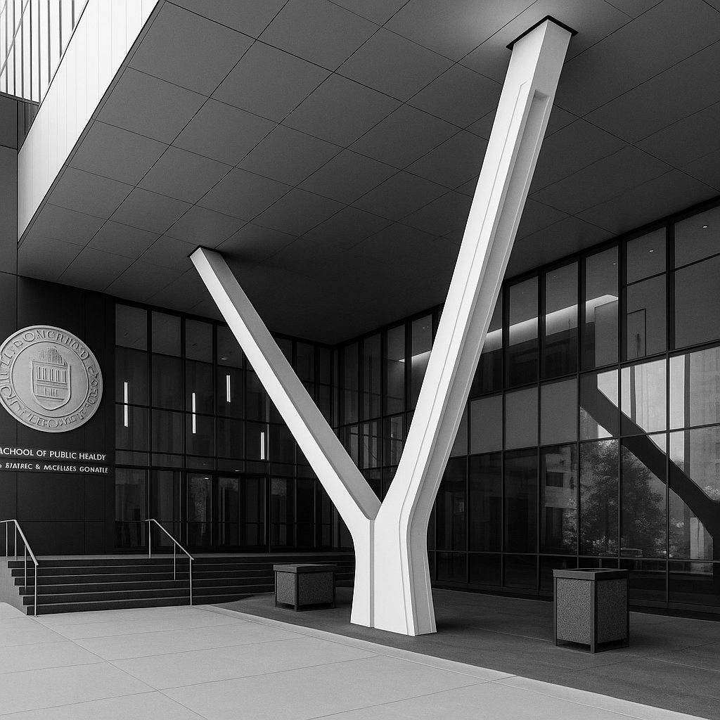 SUNY Downstate Health Science education building exterior.