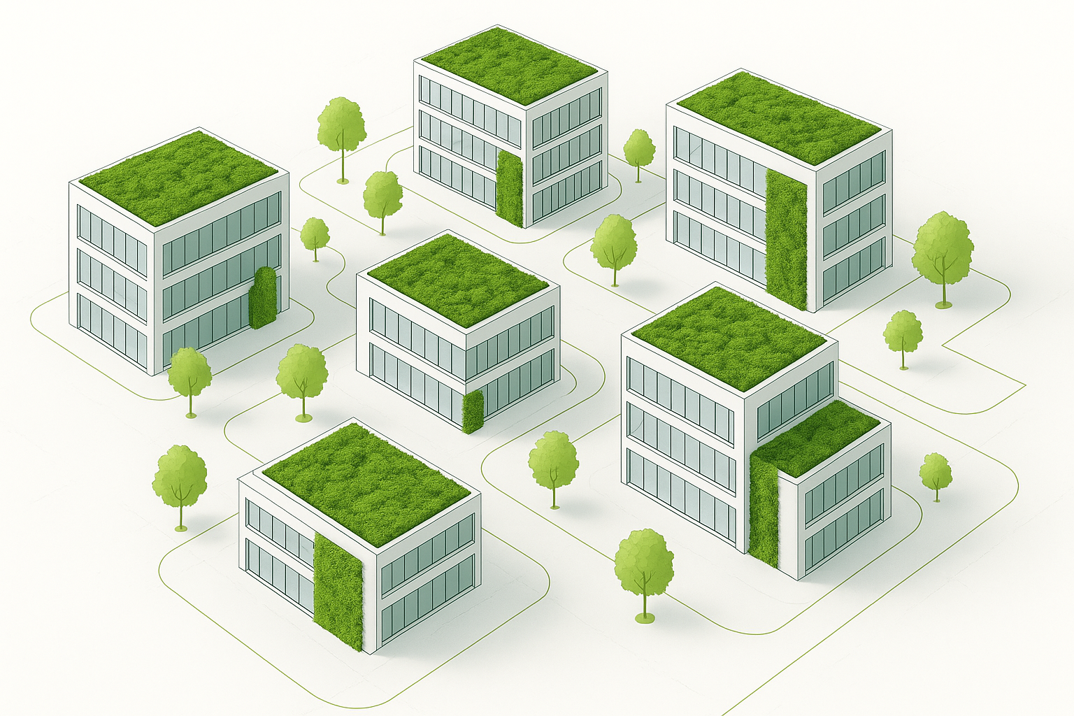 Infographic illustrating the core principles of biophilic design.