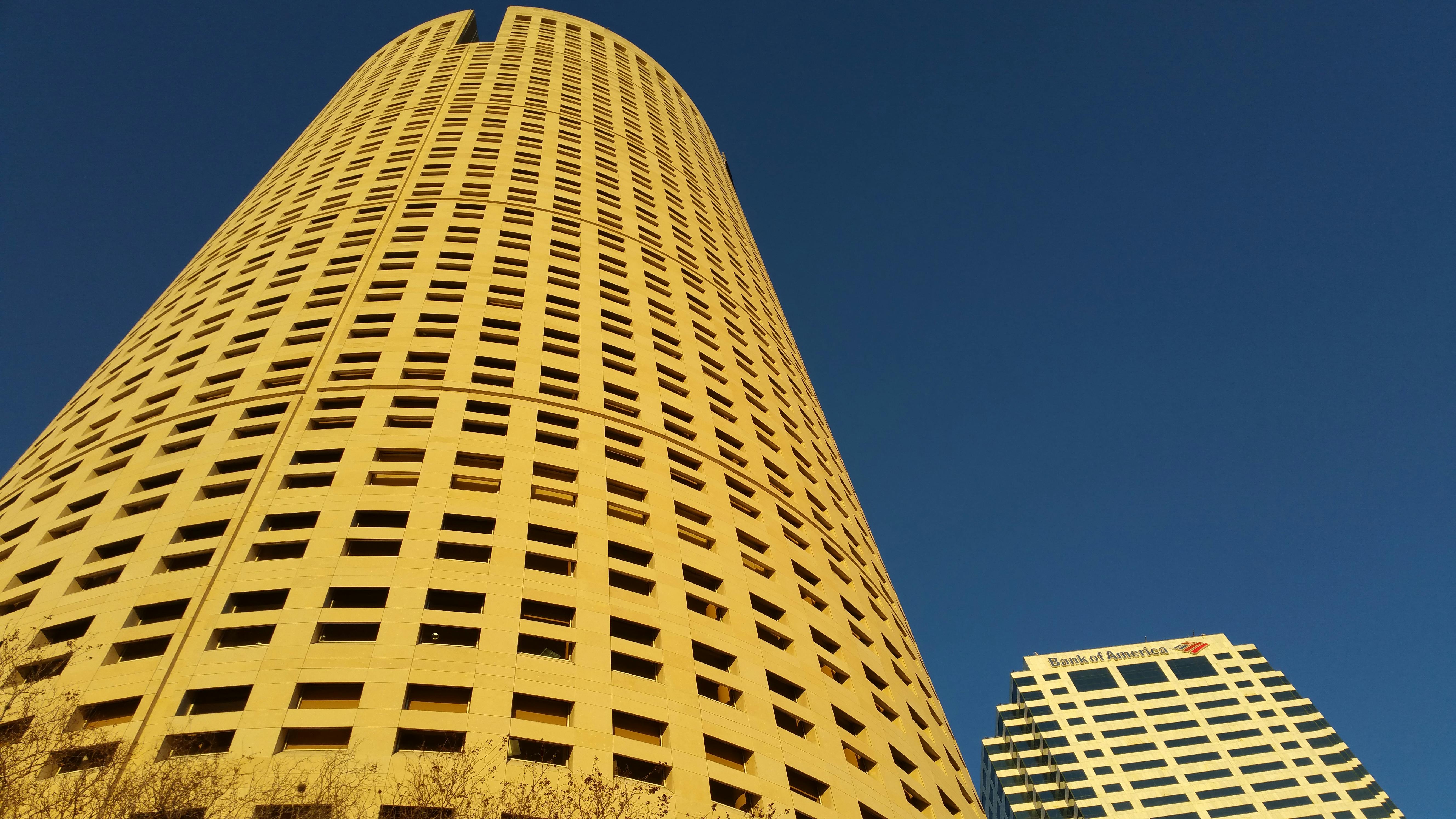Rivergate Tower skyscraper in downtown Tampa, Florida.