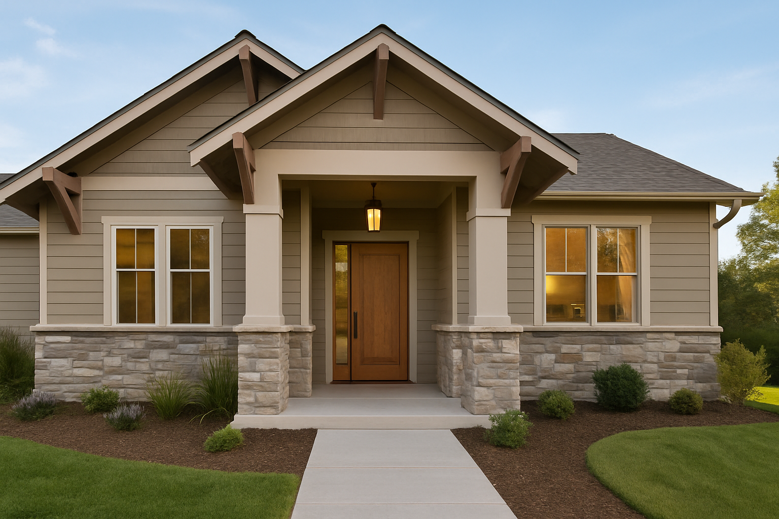 Modern house design by homeowner.
