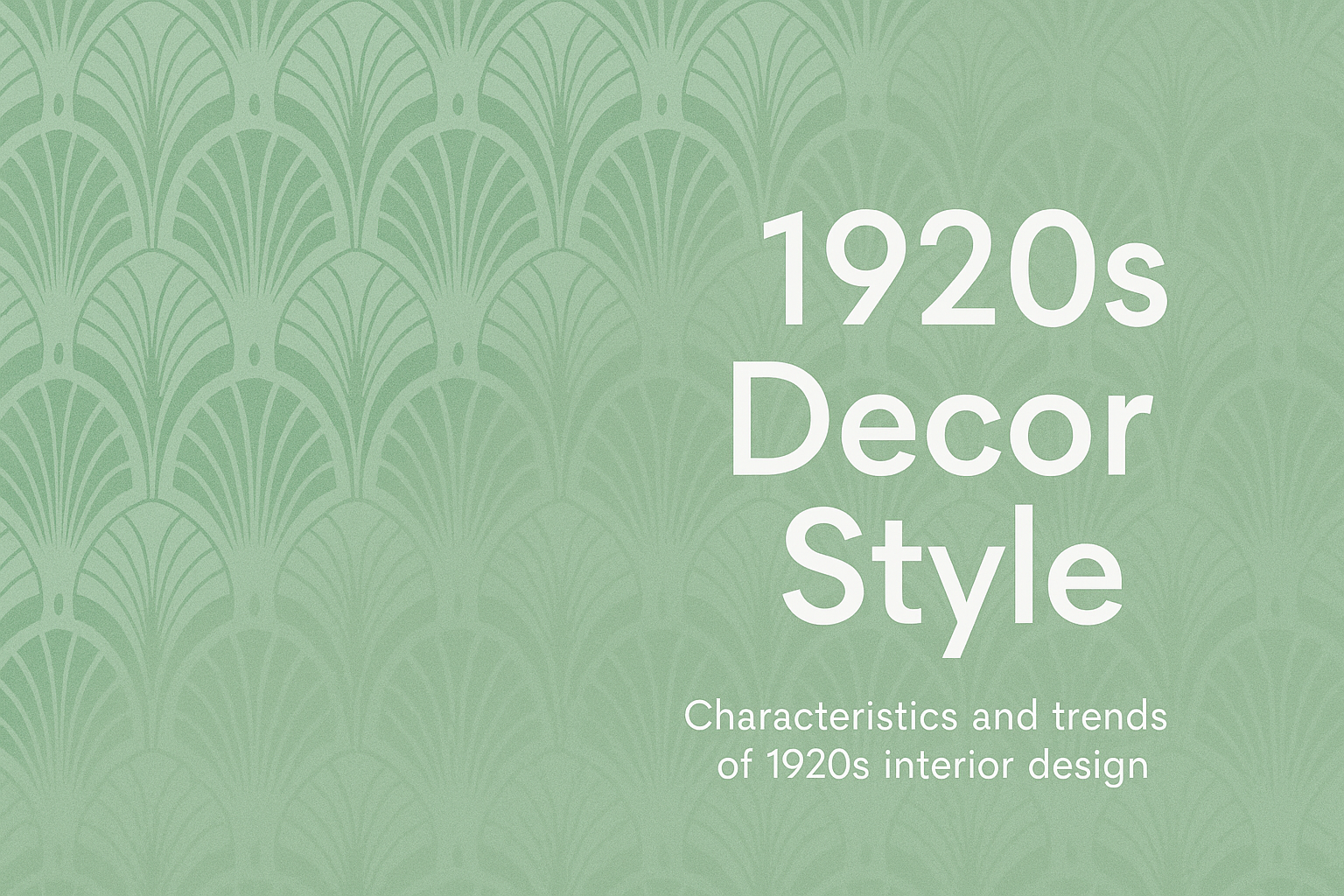 Art Deco–style interior showcasing luxurious 1920s decor blended with contemporary touches.
