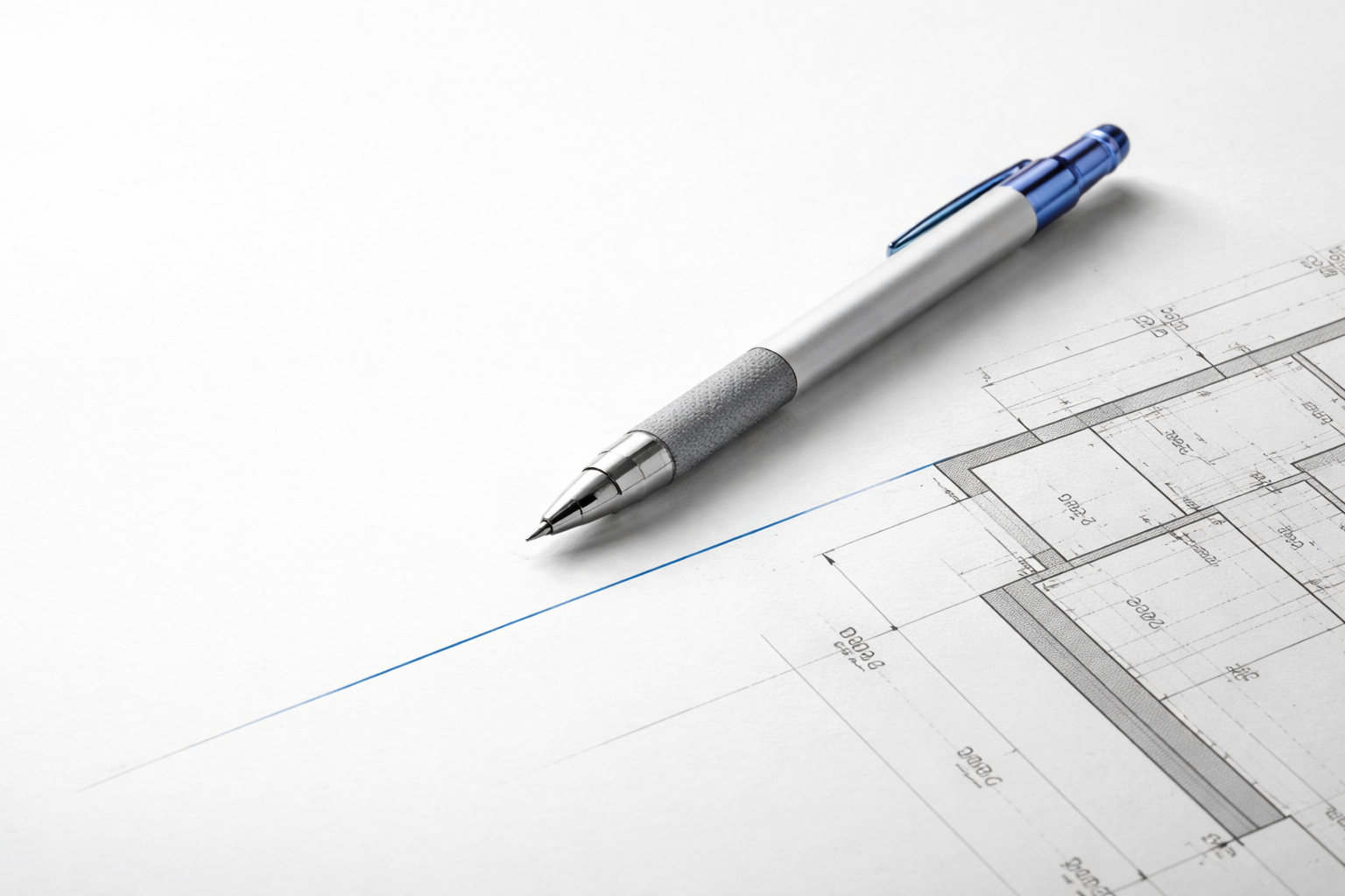 Architecture and graphic design workflow showing grid, alignment, scale, and visual hierarchy.