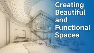 Well-designed interior combining beauty and practical layout.