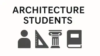 Essentials for undergraduate architecture students including drawing, theory, and classical foundations.