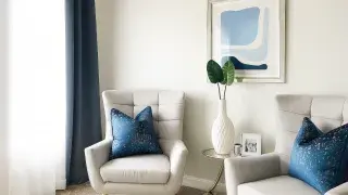 Illustration showing different home decor styles like modern, rustic, and minimalist.