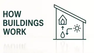 Professional diagram showing how buildings work.