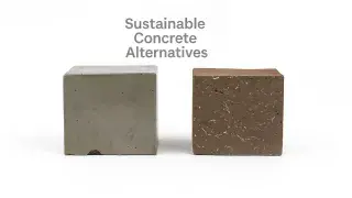 Sustainable alternatives to traditional concrete for eco-friendly construction.