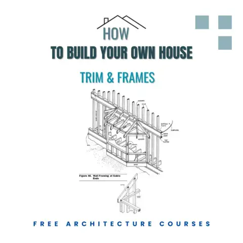  Build Your Own House -Trim & Frames