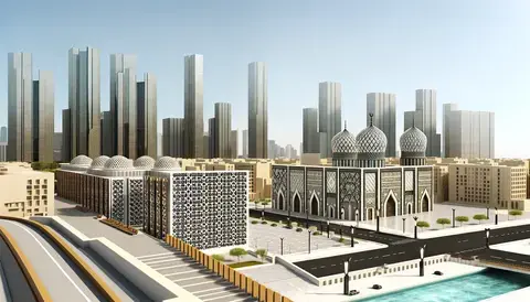 Showcasing contemporary Islamic architectural designs with innovative elements.