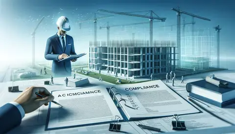 Visualizing the legal aspects and compliance in construction.